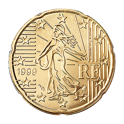 2004 20 cent euro coin